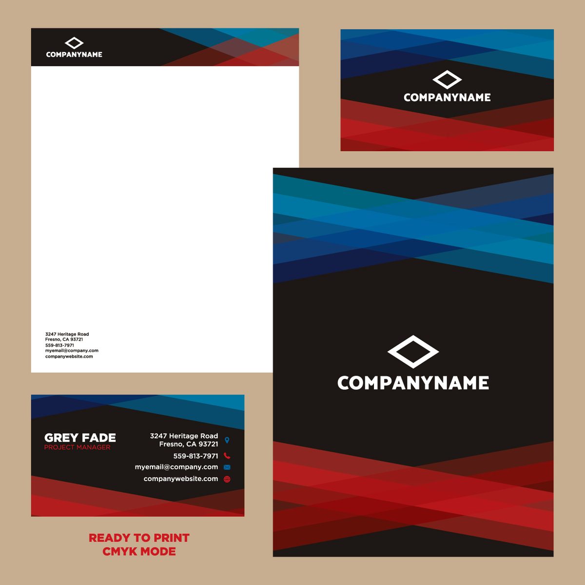 Business stationery printing - letterheads and cards Canterbury