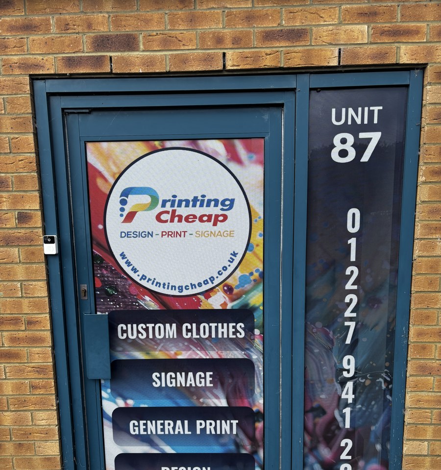 Printing Cheap studio - Unit 87 Hersden Canterbury